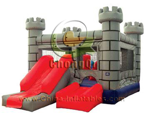 inflatable combo slide bouncer